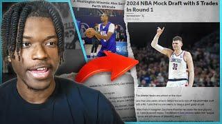 Reacting To The Newest NBA Mock Draft