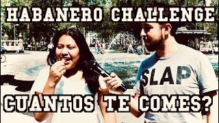 Concurso de Comer chiles habaneros | Cuánto a que si lo haces | Retos por dinero