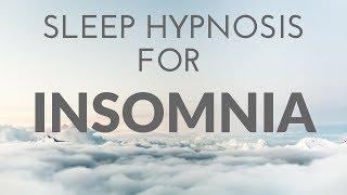 SLEEP HYPNOSIS FOR INSOMNIA with White Noise & Dark Screen for Sleep