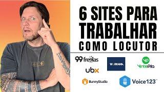 6 SITES PARA TRABALHAR COMO LOCUTOR [TENHA TRABALHO TODO MÊS] 