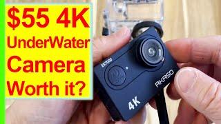 Akaso Ek7000 Underwater 4k Camera Review, Cheap Underwater Camera worth it?