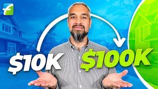 How to Turn $10,000 into $100,000 with Creative Real Estate Investing