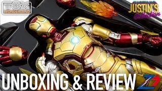 Iron Man 3 MK42 ZD Toys 1/10 Scale Figure Unboxing & Review