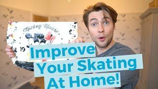 Improve Your Skating with Off Ice Training! Learn how to Ice Skate like a Pro from Home!