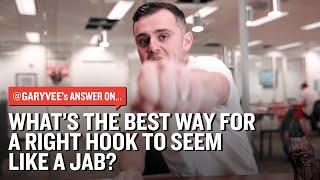 What's the Best Way for a Right Hook to Seem Like a Jab?