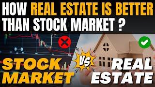 Why Real Estate is Better Than Stock Market || Real Estate VS Stock Market