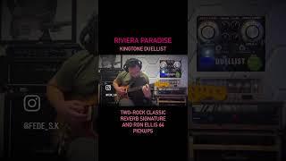 Riviera Paradise Pt. 1 Guitar Cover with Ron Ellis Pickups  #ronellispickups