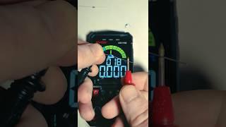 Как проверить  динистор ( Diac ) DB3  мультиметром  #динистор #diac #мультиметр  #диак #db3
