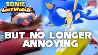 Sonic Lost World but Sonic barely talks and isn't cringey (Edit, Eggman Cutscenes)