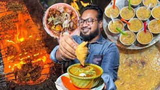 Winter Streetfood - গরুর কাবাব রোল, লুচি মগজ, নওশাদের স্যুপ, কোয়েলের ডিমের আচারি বিফ হালিম 