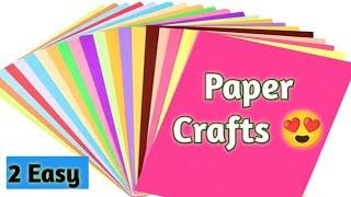 How to Make Home Decoration Things with Paper / DIY Paper Craft Ideas