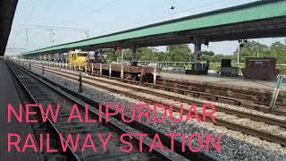 NEW ALIPURDUAR RAILWAY STATION  ELECTRIFICATION .