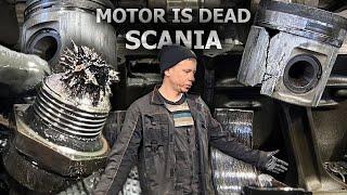 SCANIA DC12 ENGINE DIED. THIS IS THE END. RARE CASE