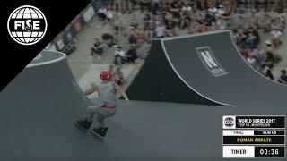 Roman Abrate 3rd Final Roller Park FISE Montpellier 2017