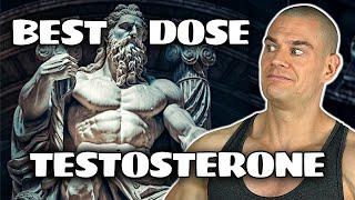 Best Weekly Dose Of TESTOSTERONE? (Blood Work Is Irrelevant!) Least Side-Effects & Optimum Results?