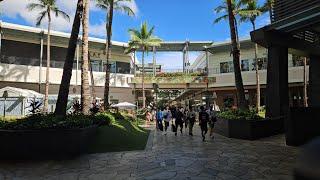 [4K] Ala Moana Mall Walk on 10/23/24 in Honolulu, Oahu, Hawaii