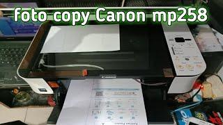 cara foto copy printer mp258
