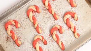 Candy Cane Cookies Recipe - Laura Vitale - Laura in the Kitchen Episode 851