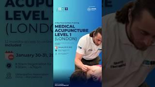 Medical Acupuncture Face to Face Training in London #dryneedling #manualtherapy