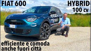 Nuova FIAT 600 hybrid: comoda ed efficiente in città e fuori con automatico doppia frizione