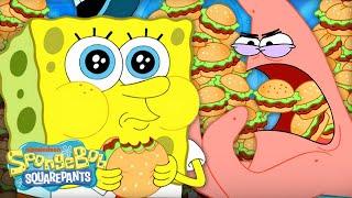 Every Krabby Patty Ever Eaten  | 30 Minute Compilation | SpongeBob