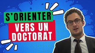 S'orienter vers un doctorat | Lextenso Étudiant