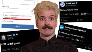 The Wordpress drama keeps getting worse