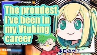 What made Pikamee proudest in her Vtubing career?【VOMS EngSub】