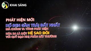 HỐ ĐEN GẦN TRÁI ĐẤT NHẤT HÓA RA LÀ MỘT HỆ SAO ĐÔI VỚI QUỸ ĐẠO NHỊ PHÂN KHÁC THƯỜNG