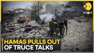 Israel-Hamas War: Hamas ends truce talks over Israeli attack on Gaza school | WION News