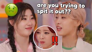Itzy members getting *disgusted* with Ryujin’s food