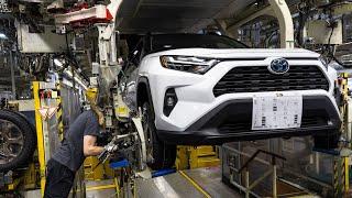 How your Toyota RAV4 is made? 2024 RAV4 Hybrid production in Canada