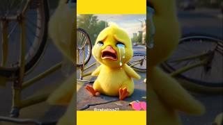 Cute cartoon duck ai.kartun bebek ai bersedih #animation #funny #subscribe #fyp #shorts #trending