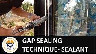 Sealing joint Technique using Sealant| #site