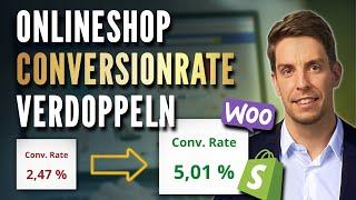 Onlineshop Conversionrate verdoppeln mit diesen 3 Hacks