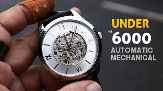 Don't Miss Out: Cheapest Timex Automatic Mechanical Watch in India! (Under Rs. 6000)