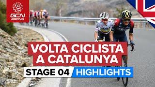 A Tight GC Fight On The Queen Stage | Volta A Catalunya 2022 Stage 4 Highlights