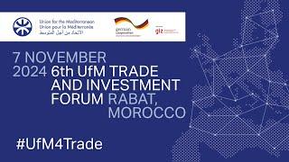 FRENCH - UfM Trade Forum - 7 November 2024