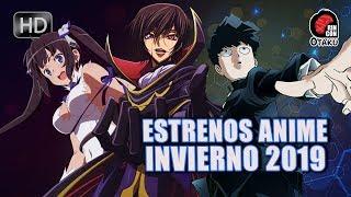 Estrenos ANIME INVIERNO 2019 CONFIRMADOS | Rincón Otaku