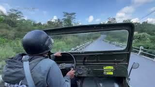 This is Some Weird Public Transit - Riding an Army Jeep in Yogyakarta, Indonesia 2024 - Merapi