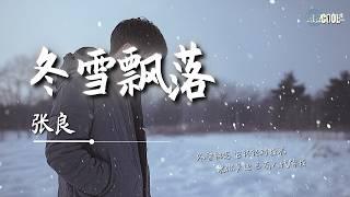 张良 - 冬雪飘落(烟嗓男声版)「它轻轻对我说说你现在 已不再需要我」【AI高质音乐 / 拼音歌词 Pinyin/Eng Lyrics】