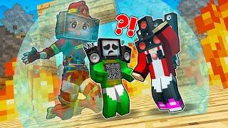 GHOST of TV FIREFIGHTER SAVED the BABY JJ and MIKEY! R.I.P TV WOMAN in Minecraft - Maizen