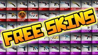 HOW TO GET FREE SKINS IN CSGO!!