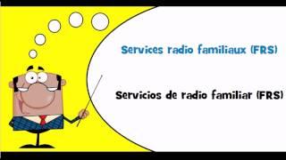 Vocabulario francés # Tema # Servicios de radio y televisión