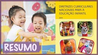 DIRETRIZES CURRICULARES NACIONAIS para a Educação Infantil - DCNEI - Resenha