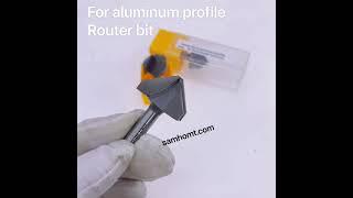 carbide V" RectangularGroove Aluminum Composite Material(ACM)Panels Diamond Tipped"V"groove cutters.