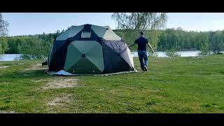 Установка палатки Yurta 420 от RUSTRAIL