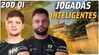 Jogadas mais "frias" e inteligentes do CS:GO | Jogadas 200 QI #7