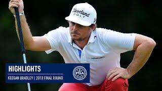 Every Shot from Keegan Bradley's 4-Under Par 66 in Round 4 | 2013 PGA Championship