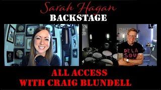 Sarah Hagan Backstage Episode 17 with Craig Blundell (Steve Hackett, Steven Wilson, Master Educator)